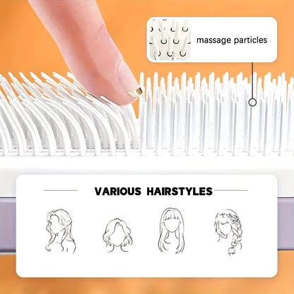 Rotatable Self-Cleaning Hair Brush – The Ultimate Hair Care Essential!